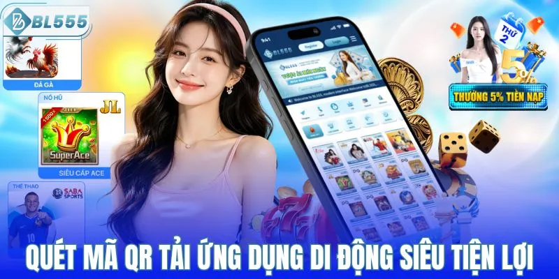 Quét mã QR tải ứng dụng di động siêu tiện lợi