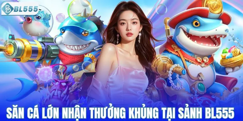 Săn cá lớn nhận thưởng khủng tại sảnh BL555